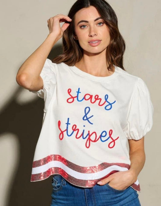 Stars and Stripes Blouse
