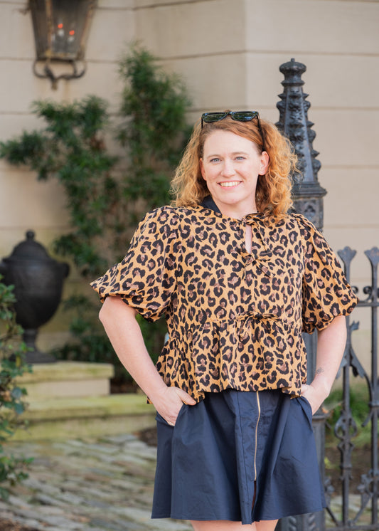 Wild about You Leopard Blouse